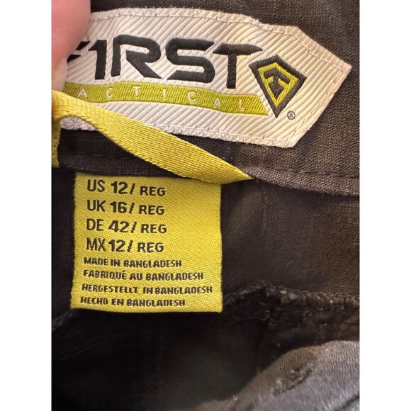 First Tactical Size 12 Reg. Black Cargo Pants EMT Police Pants Women's - Picture 3 of 7